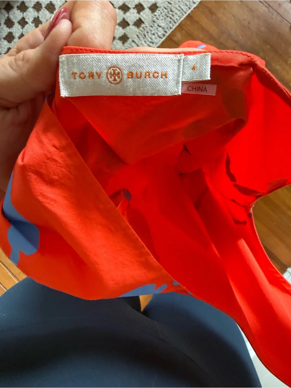 Tory Burch | Floral V-neck Top
